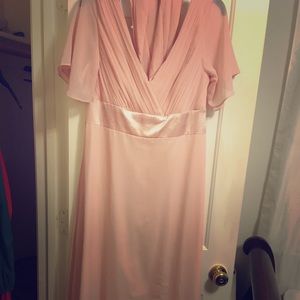 Chiffon Dress light pink GORG